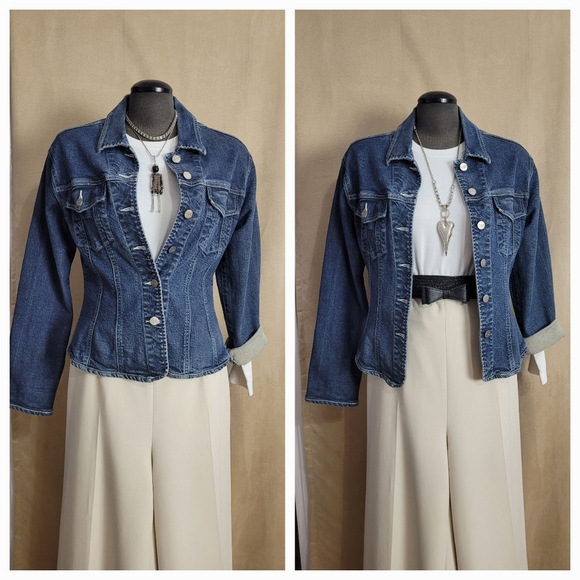 JEAN Jacket / L - Picture 2 of 7